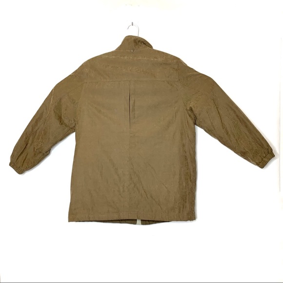 Vintage Braetan sz L Cappuccino Brown Women’s Coat Poly/Nylon blend Outer 22x31” - Picture 10 of 12